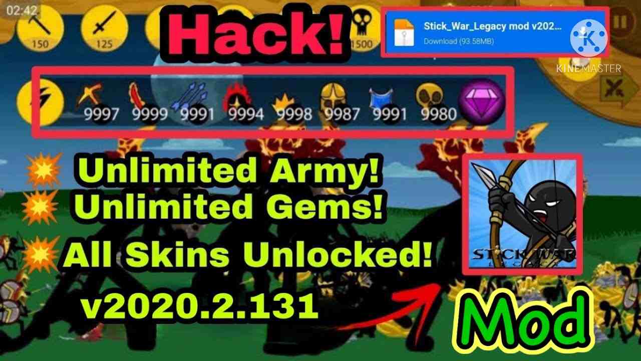 Tải Stick War Legacy MOD APK 2023.5.835 (Vô Hạn Tiền, Mở Khoá Tất Cả, Quân Lính)